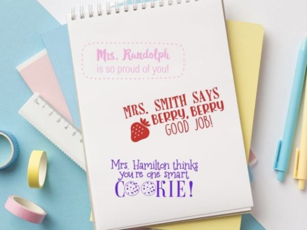 Personalized Teacher Stamps for only $17.99 shipped!